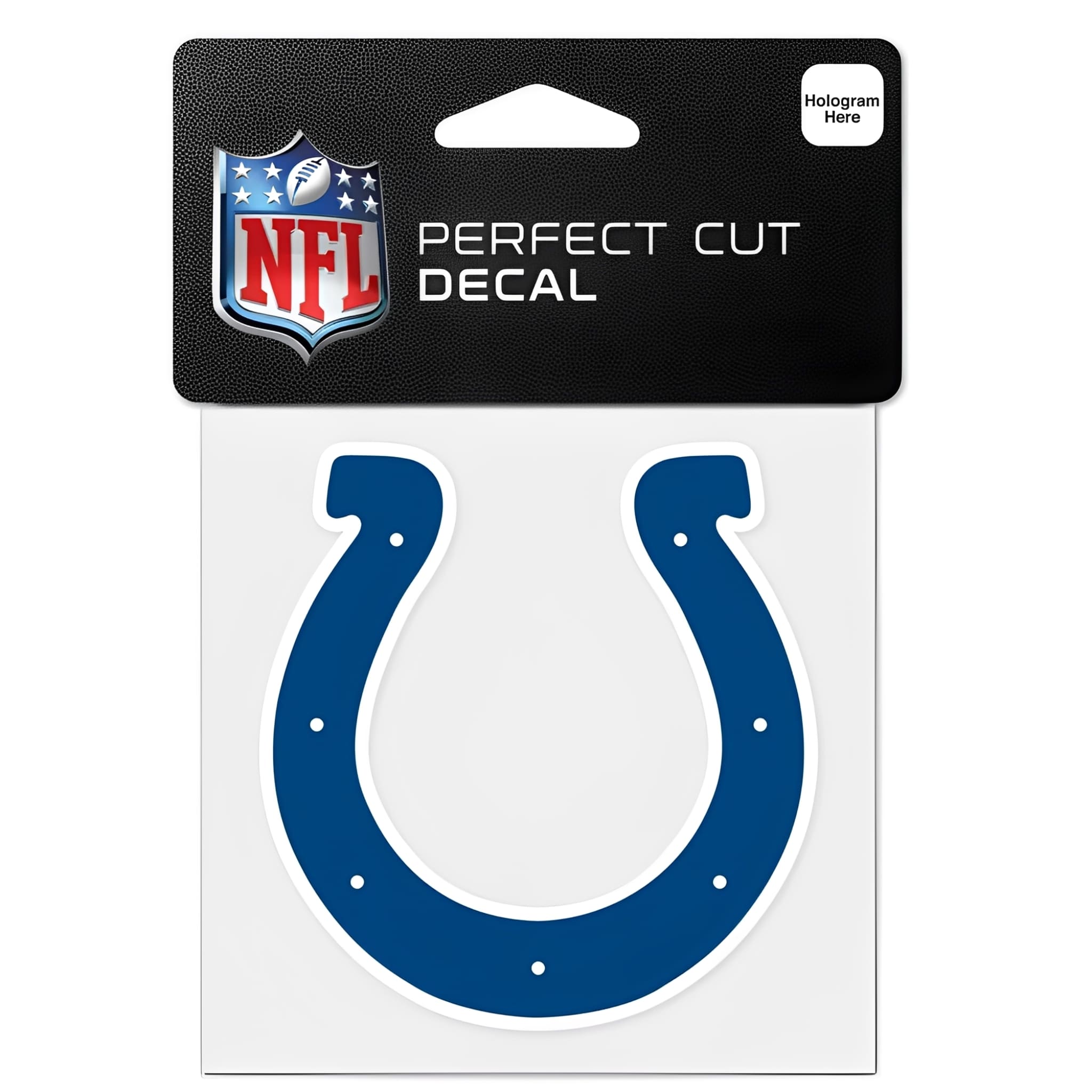 NFL Aufkleber Indianapolis Colts Perfect Cut Color Decal 4" x 4"