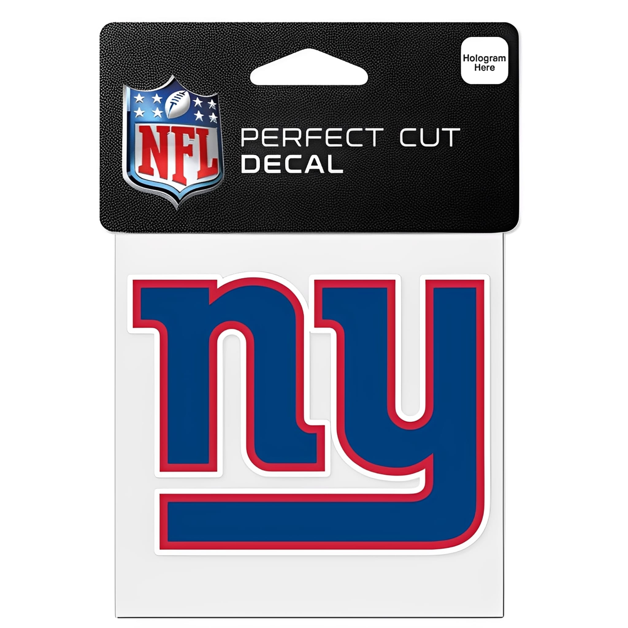 NFL Aufkleber New York Giants Perfect Cut Color Decal 4" x 4"