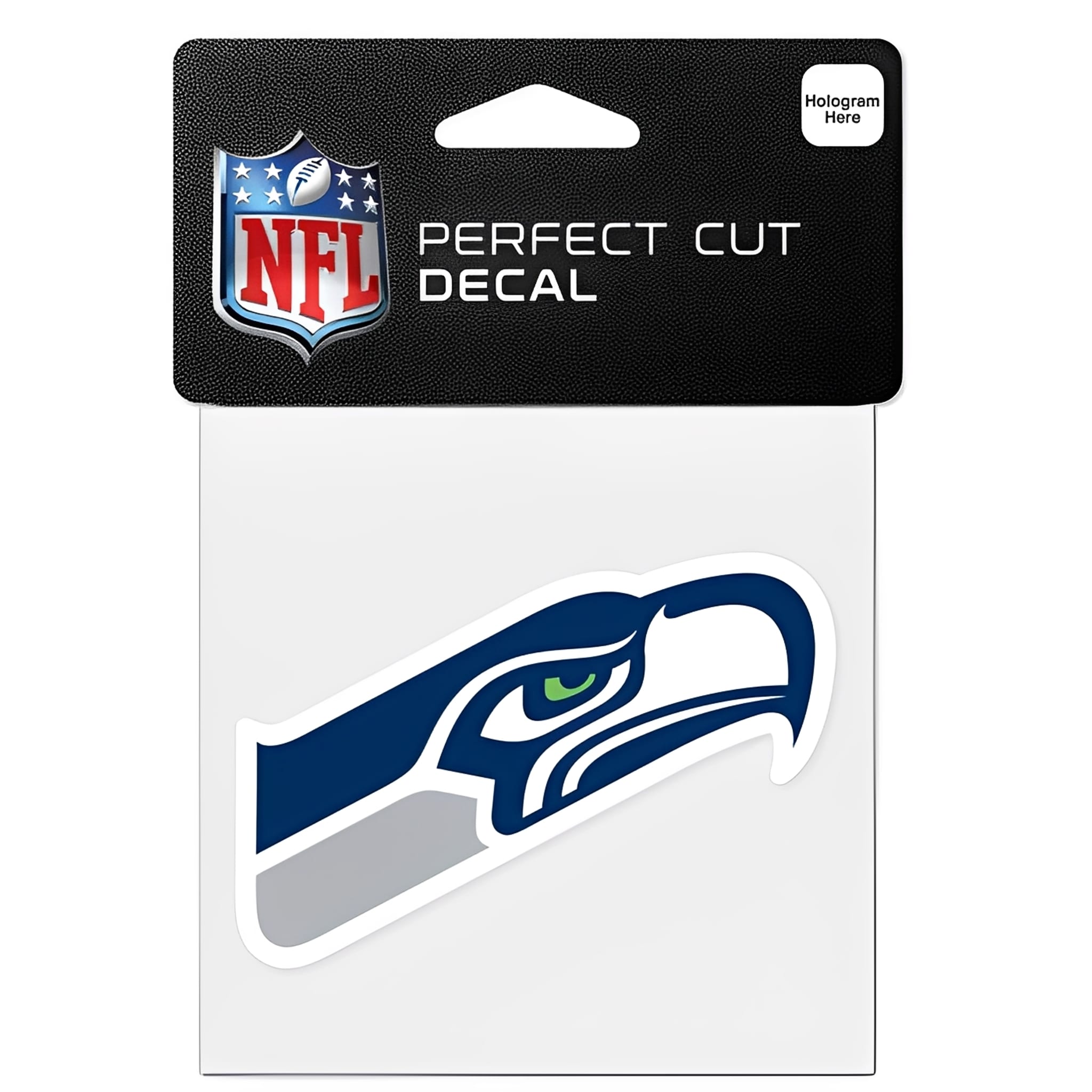 NFL Aufkleber Seattle Seahawks Perfect Cut Color Decal 4" x 4"