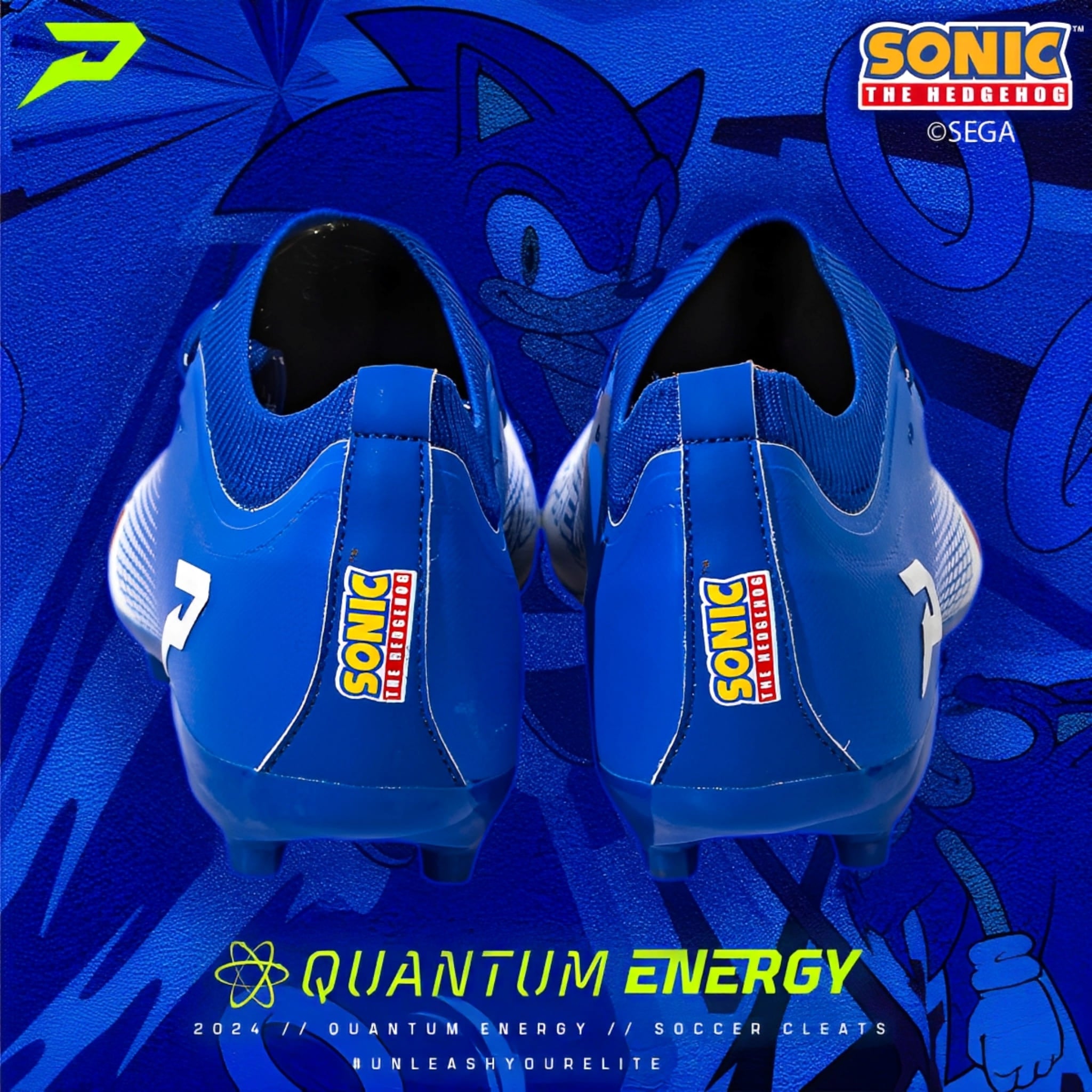 Universalūs daugiafunkciai sportbačiai <br> Phenom Elite <br> Quantum Energy <br> Sonic the Hedgehog