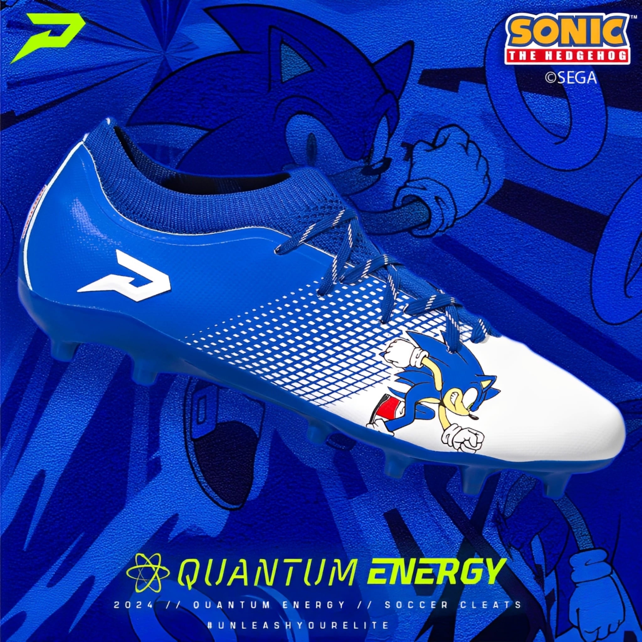 Universalūs daugiafunkciai sportbačiai <br> Phenom Elite <br> Quantum Energy <br> Sonic the Hedgehog