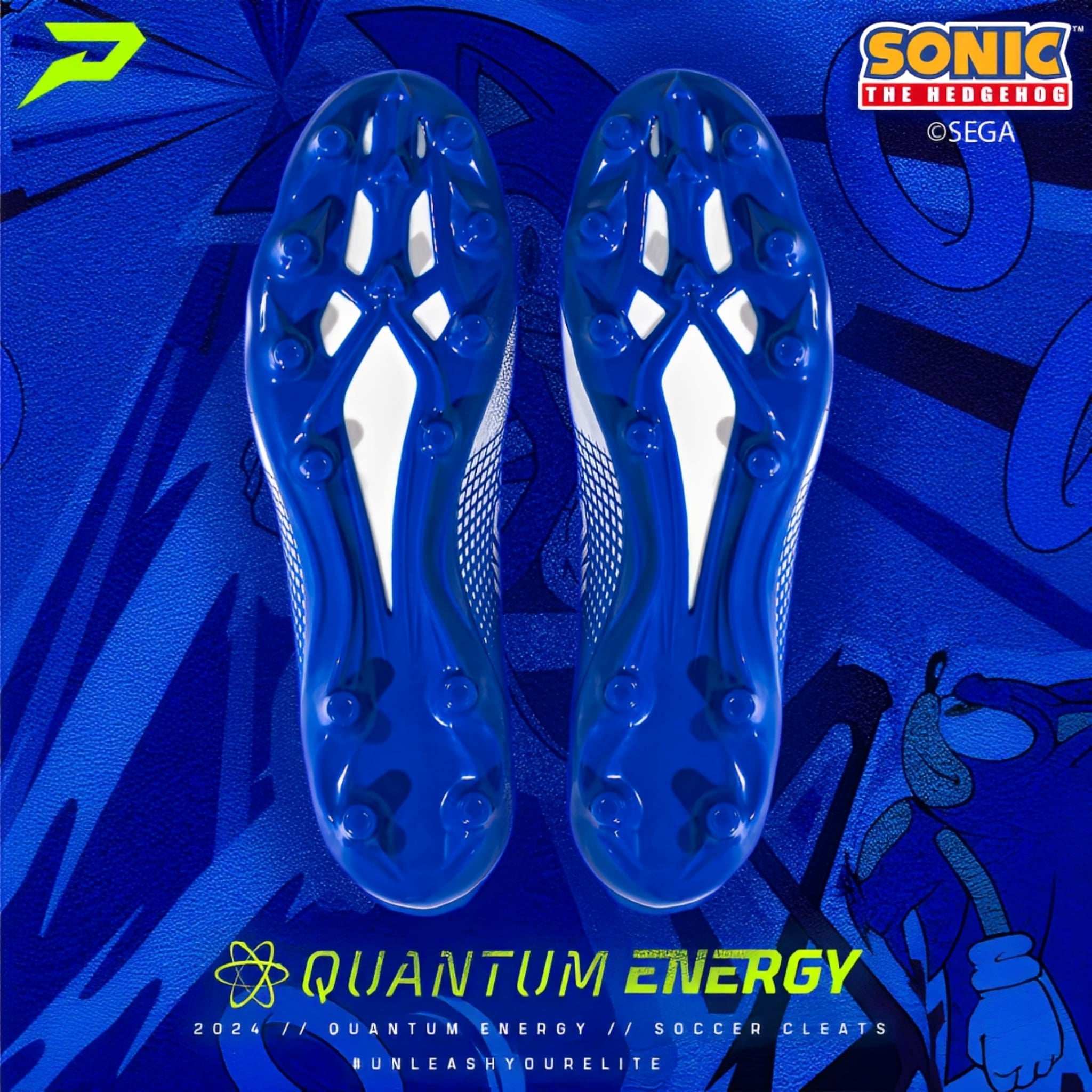 Universalūs daugiafunkciai sportbačiai <br> Phenom Elite <br> Quantum Energy <br> Sonic the Hedgehog