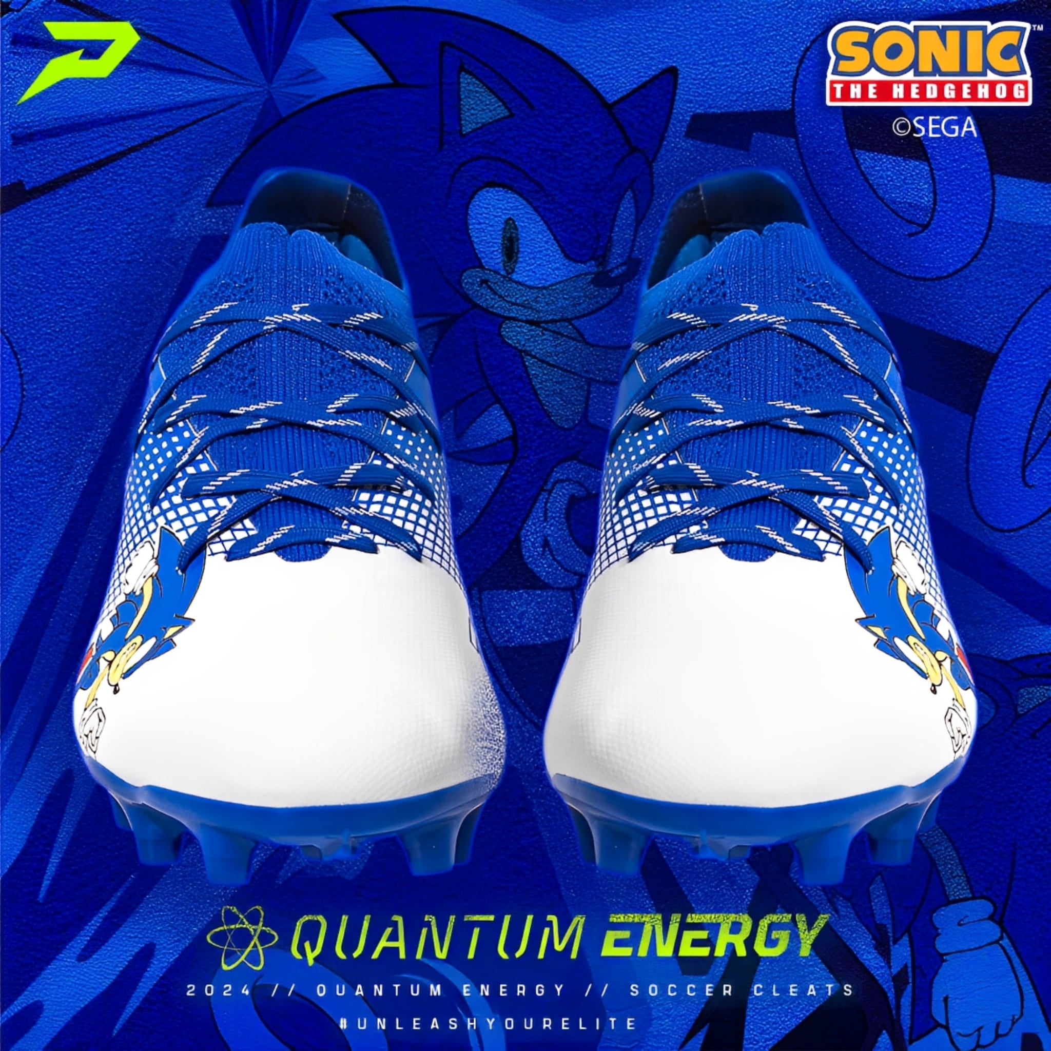 Universalūs daugiafunkciai sportbačiai <br> Phenom Elite <br> Quantum Energy <br> Sonic the Hedgehog