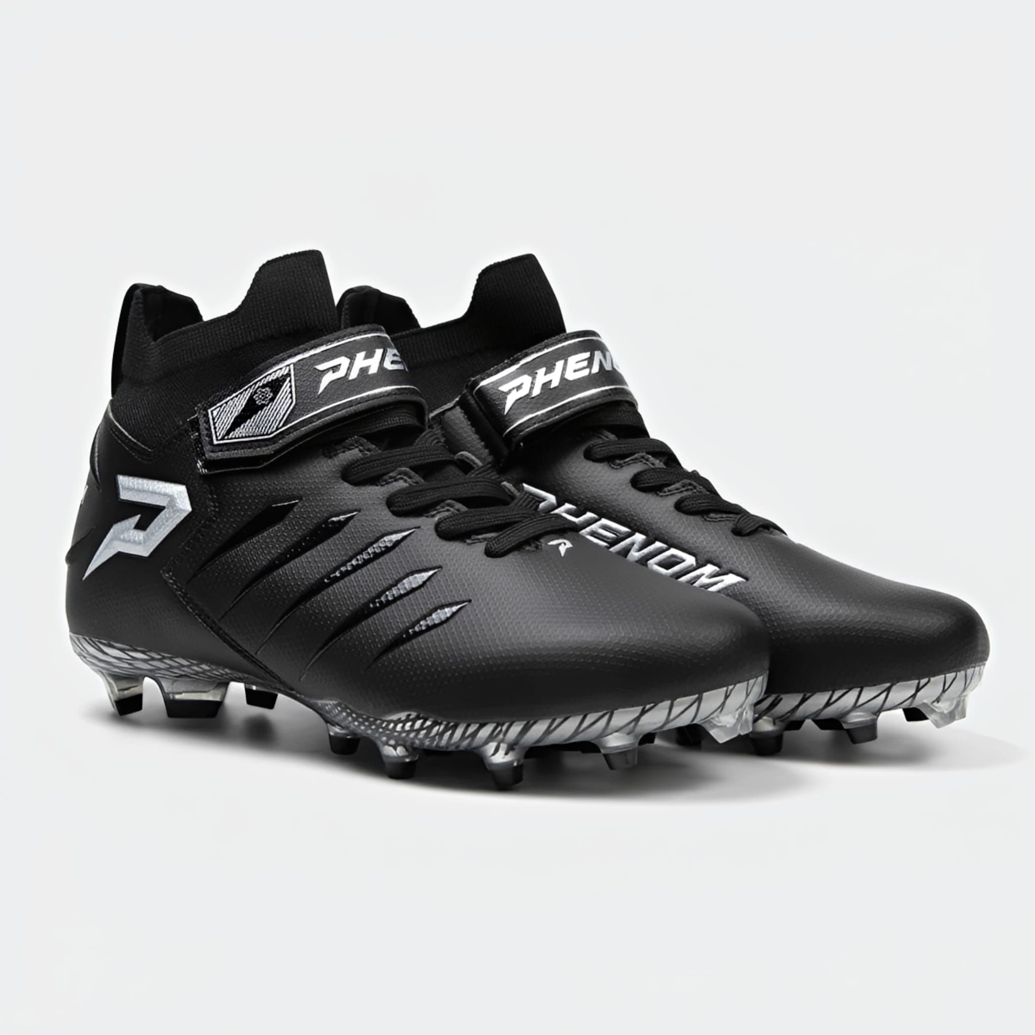 American Football Cleats Phenom Elite Quantum Force Mid Skill Team Colors