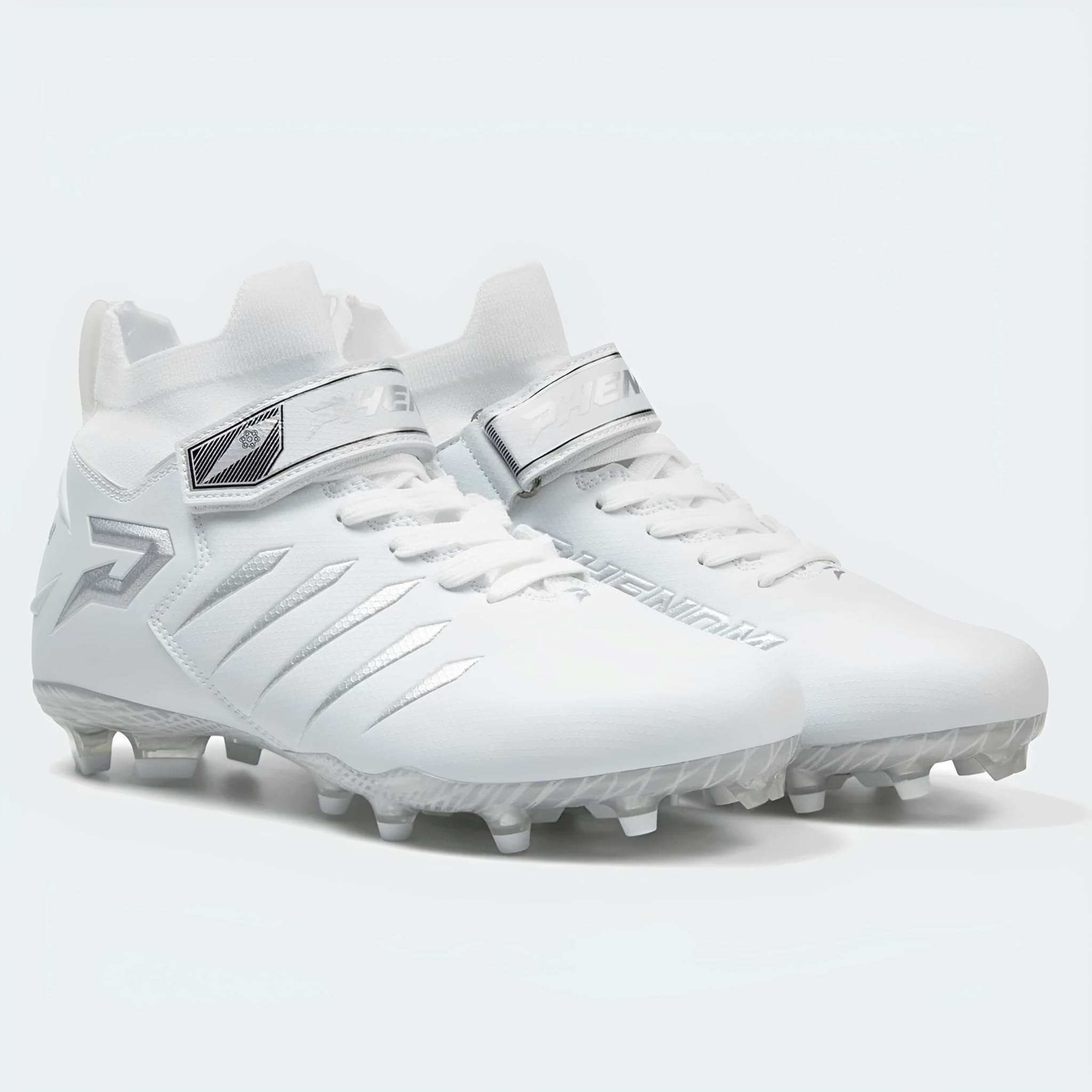 American Football Cleats Phenom Elite Quantum Force Mid Skill Team Colors
