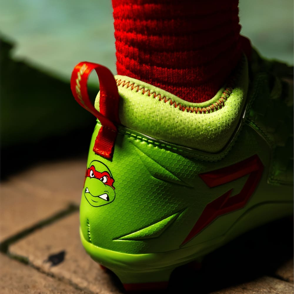 American Football Schuhe <br> Phenom Elite <br> Quantum Speed 2.0 <br> Ninja Turtles: Raphael