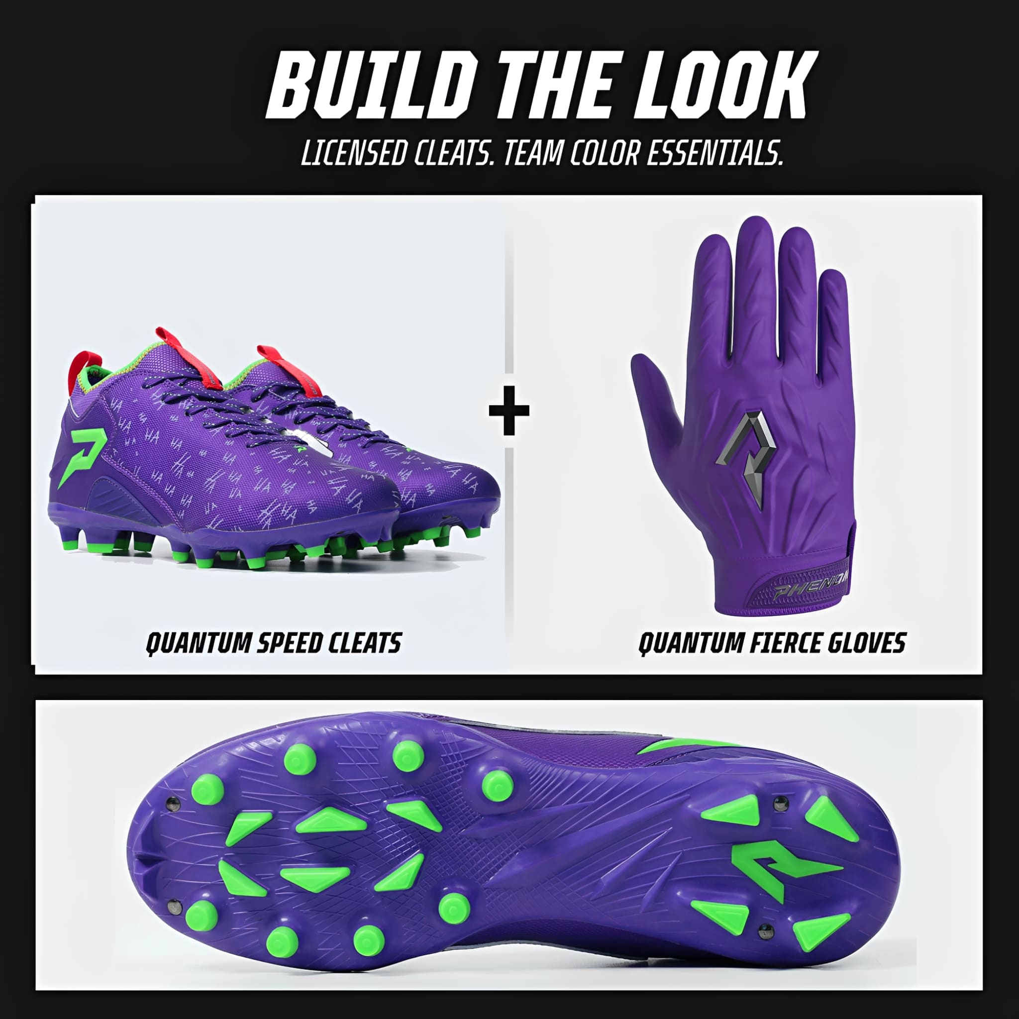 American football batai <br> Phenom Elite <br> Quantum Speed <br> Classic "The Joker"