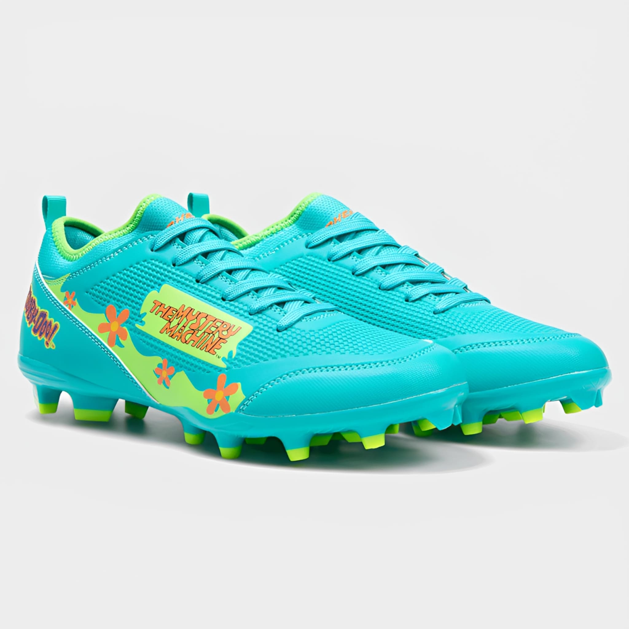American football shoes<br> Phenom Elite<br> Velocity 3.0<br> Scooby-Doo Mystery Machine